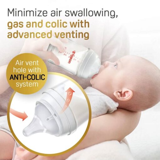 Pigeon SofTouch Anti-Colic Plastic Nursing Bottle 160ml (0m+) Pigeon SofTouch Anti-Colic Plastic Nursing Bottle 160ml (0m+)