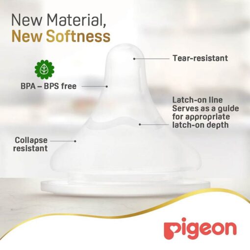 Pigeon SofTouch Anti-Colic Plastic Nursing Bottle 160ml (0m+) Pigeon SofTouch Anti-Colic Plastic Nursing Bottle 160ml (0m+)