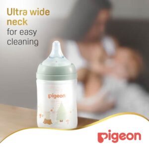 Pigeon SofTouch Anti-Colic Plastic Nursing Bottle 160ml (0m+) - Rabbit