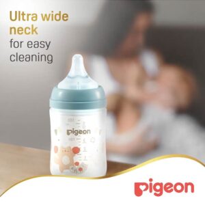 Pigeon SofTouch Anti-Colic Plastic Nursing Bottle 160ml (0m+) - Cat