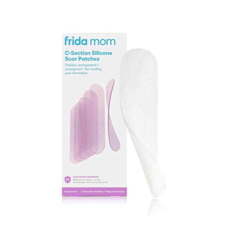 Fridamom C-Section Silicone Scar Reusable Patches - 6 Patches