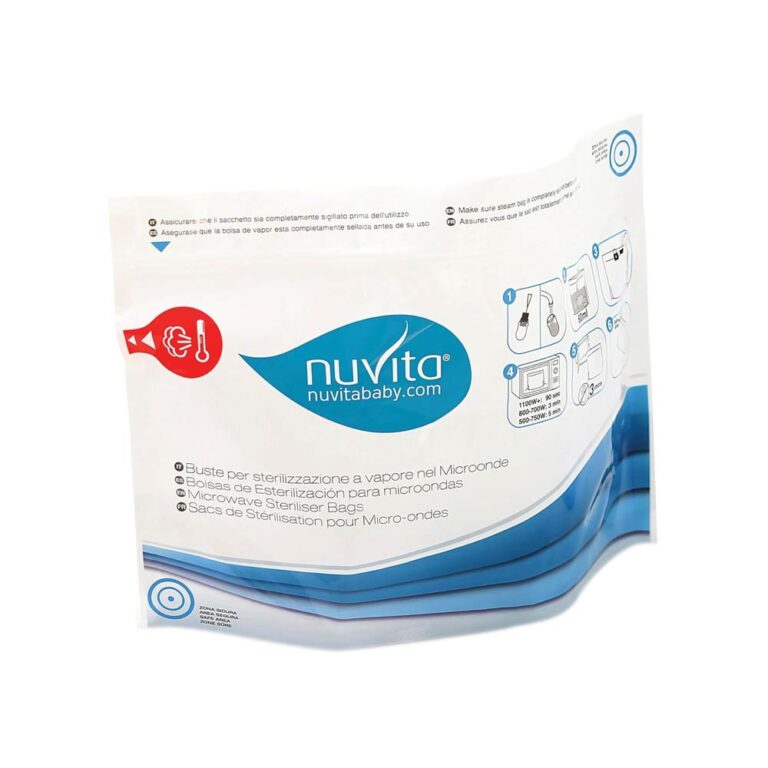 Nuvita Microwave Sterilizer Bags - 5 Bags