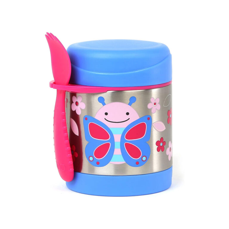 Skip Hop Zoo Insulated Food Jar (3Yrs+) - Butterfly