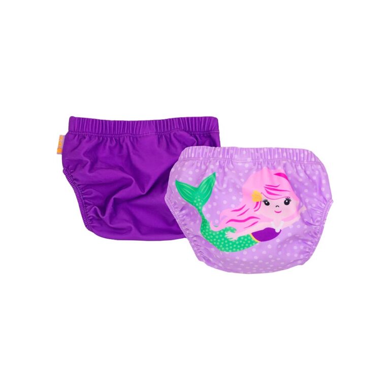 Zoocchini Reusable Swim Diapers Set of 2 - Mermaid