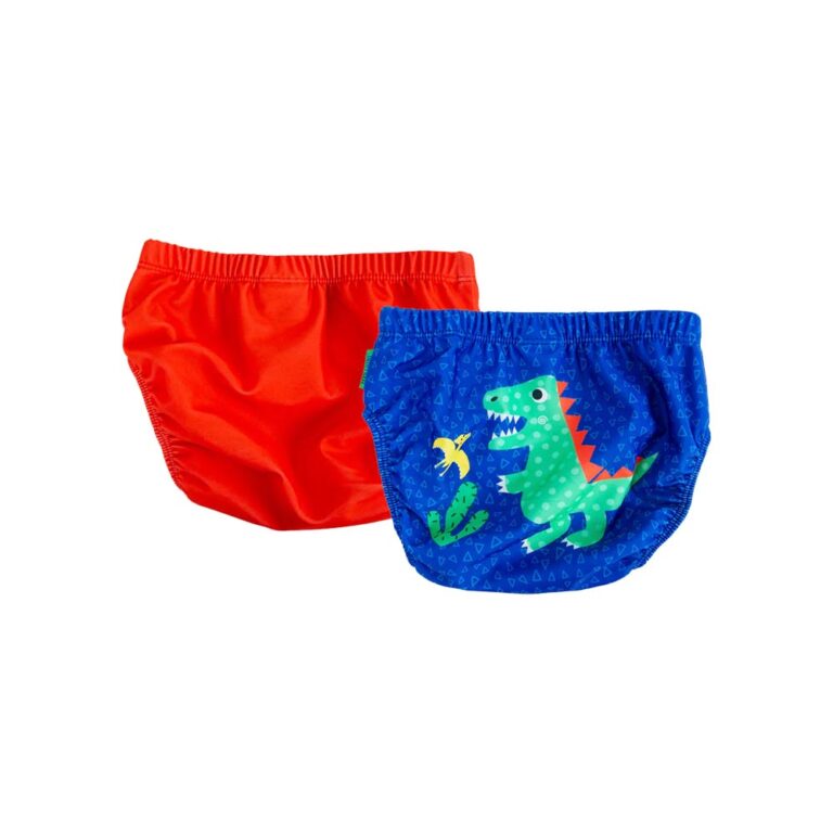 Zoocchini Reusable Swim Diapers Set of 2 - Dinosaur