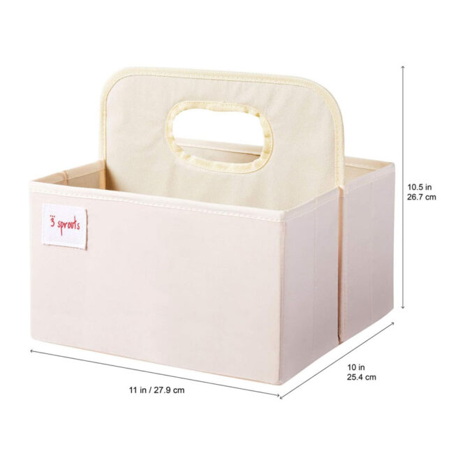 3 Sprouts Diaper Caddy Organizer Dimension