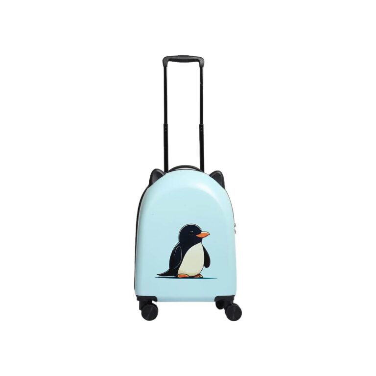 Travel Pals 18 Inch Kids Travel Suitcase On Wheels - Blue