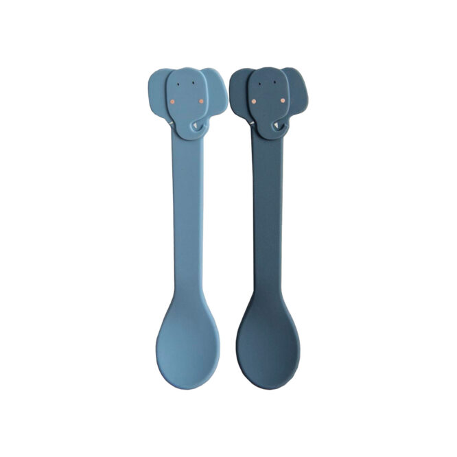 Trixie Silicone Spoon 2 Pcs - Mrs. Elephant