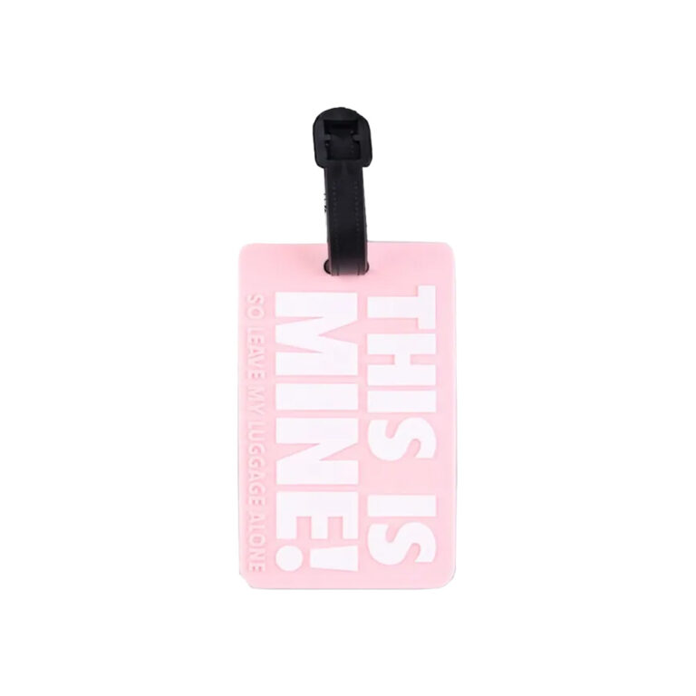 Luggage Tag - This Is Mine! - Baby Pink