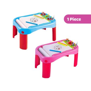Hao Xiang 2-In-1 Drawing Learning Desk (3Yrs+) | Mix Color 1 Piece