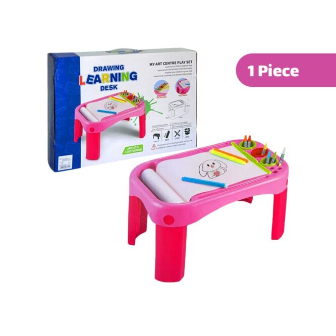 Hao Xiang 2-In-1 Drawing Learning Desk (3Yrs+) | Mix Color 1 Piece