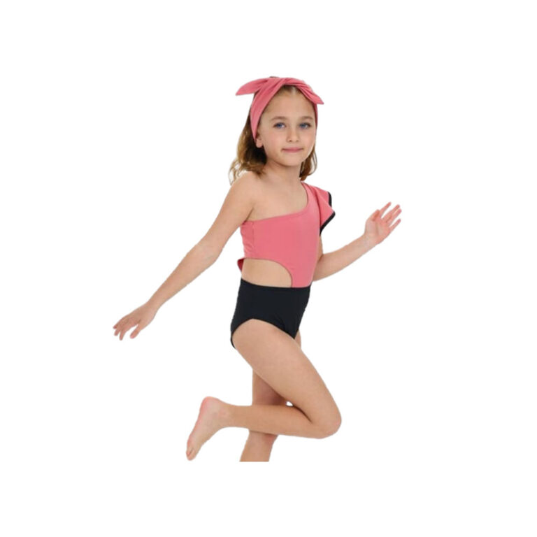 Baby Wawa Ruffles Swimwear - Dusty Pink