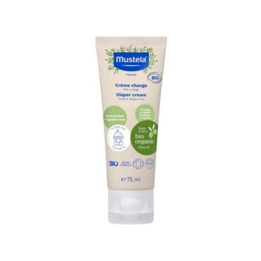 Mustela Bio Organic Diaper Cream for Folds & Diaper Area 75ml