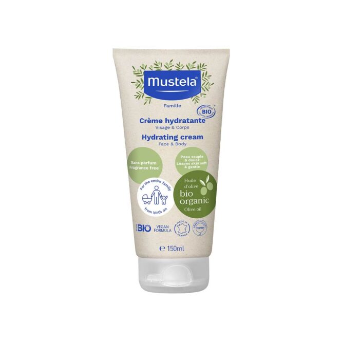 Mustela Bio Organic Hydrating Cream for Face & Body 150ml
