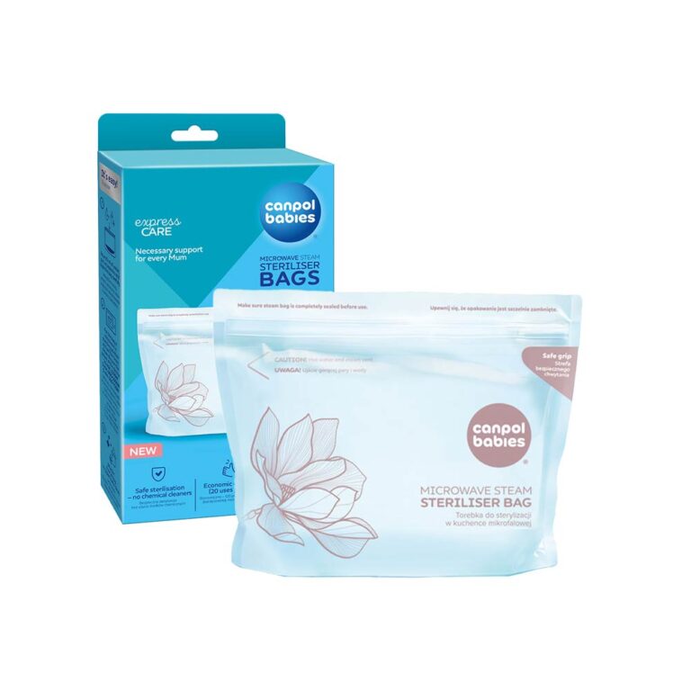 Canpol Babies Microwave Steam Steriliser Bags - 6 Pcs