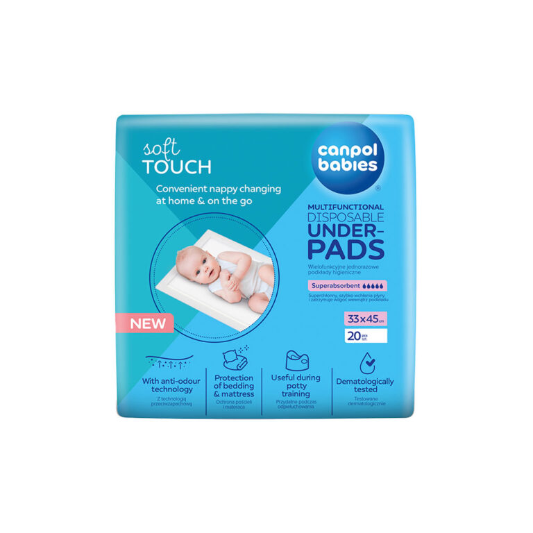 Canpol Babies Multifunctional Disposable Postpartum Under-Pads (Small) - 20 Pcs