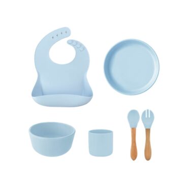 Minikoioi BLW Set III (Feeding Set) - Aqua Green