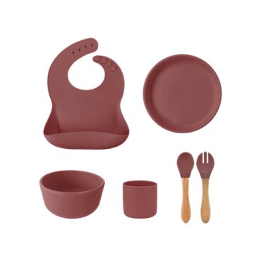 Minikoioi BLW Set III (Feeding Set) - Velvet Rose