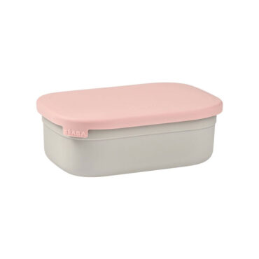 Beaba Stainless Steel Lunch Box - Powder Pink