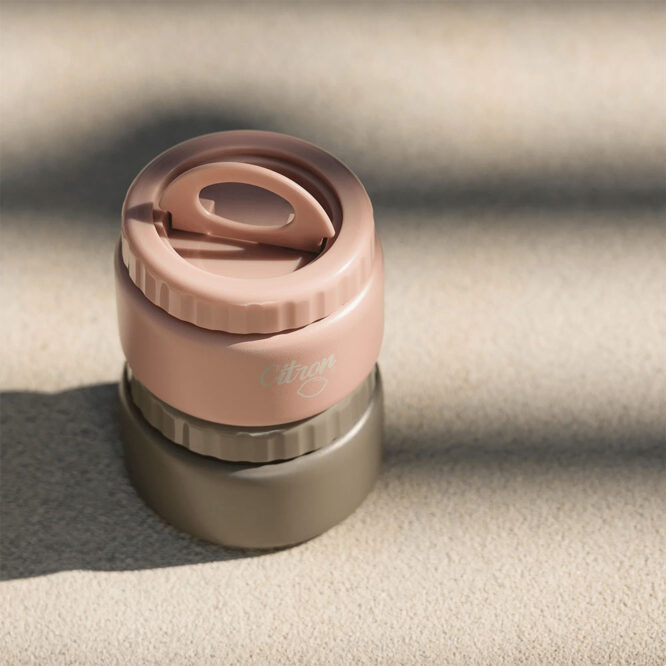 Citron Stainless Steel Insulated Food Jar 250ml - Blush Pink