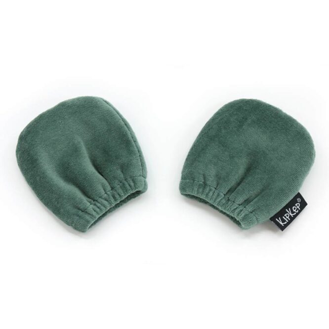 Kipkep Anti-Scratch Mittens - Calming Green