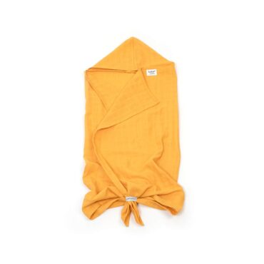Kipkep Blenker Badcape Muslin Hooded Towel - Little Bees