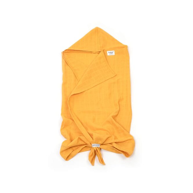Kipkep Blenker Badcape Muslin Hooded Towel - Little Bees