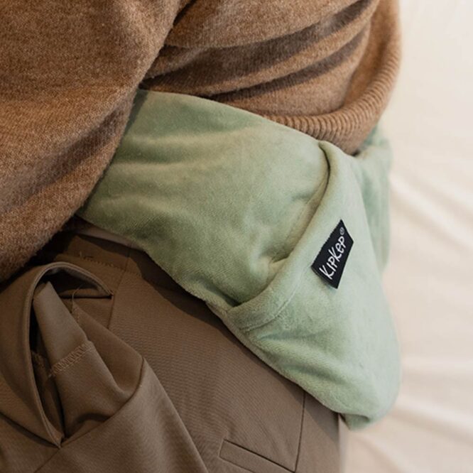 Kipkep Lexie Heating Pillow - Pale Green