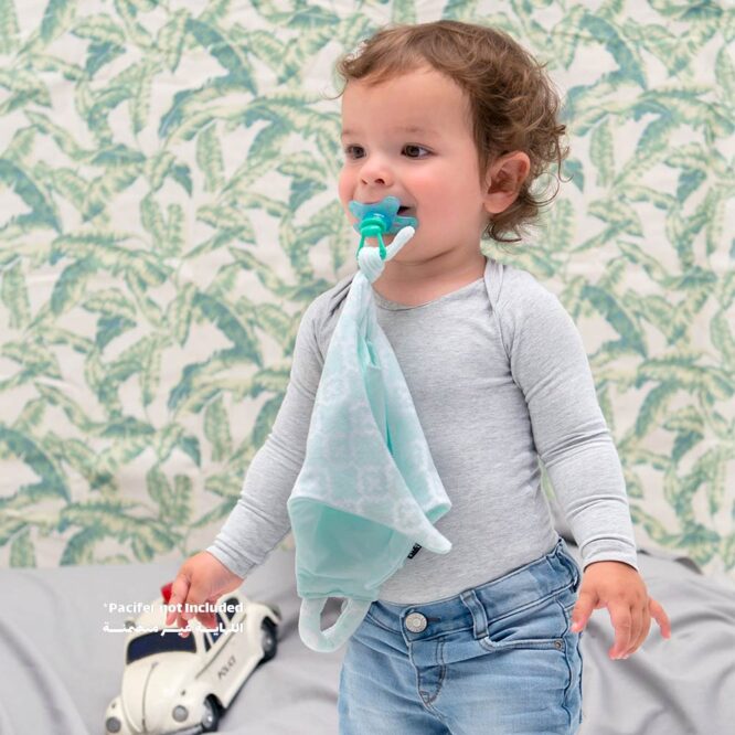 Kipkep Roggy Pacifier Cloth - Roccy Mint