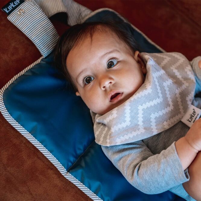 Kipkep Napper Changing Mat - Denim Blue