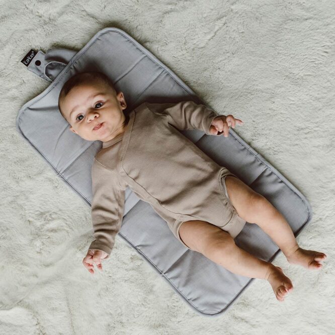 Kipkep Napper Changing Mat - Silver Gray