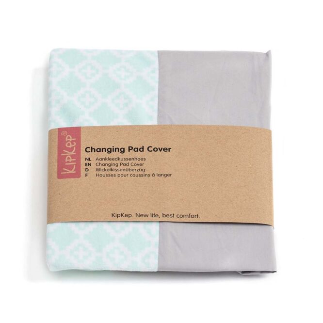 Kipkep Changing Pad Cover (Anti-Slip) - Roccy Mint