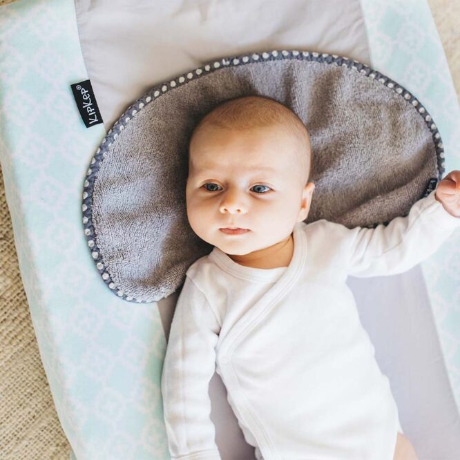 Kipkep Changing Pad Cover (Anti-Slip) - Roccy Mint