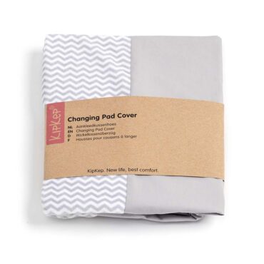 Kipkep Changing Pad Cover (Anti-Slip) - Ziggy Gray