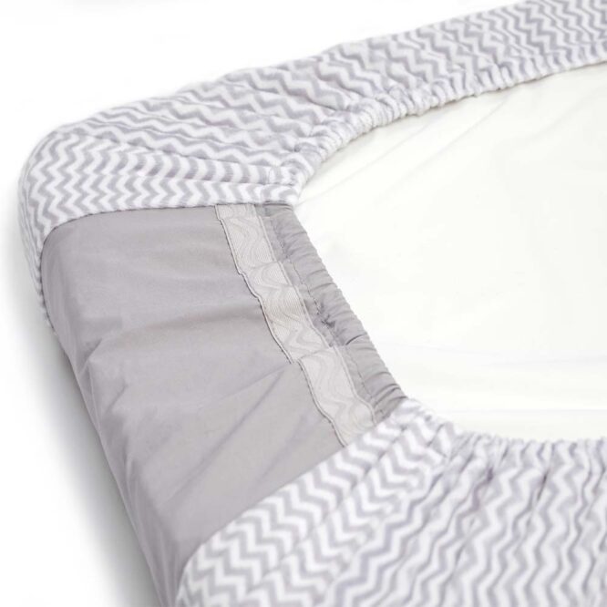 Kipkep Changing Pad Cover (Anti-Slip) - Ziggy Gray
