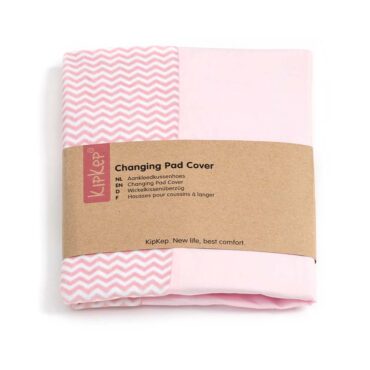 Kipkep Changing Pad Cover (Anti-Slip) - Ziggy Pink