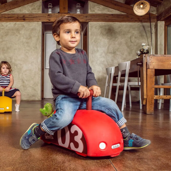 Italtrike Mini Eolo Ginetta Kids Ride-On Toy (1-6Yrs) - Red