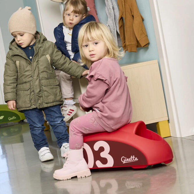 Italtrike Mini Eolo Ginetta Kids Ride-On Toy (1-6Yrs) - Red