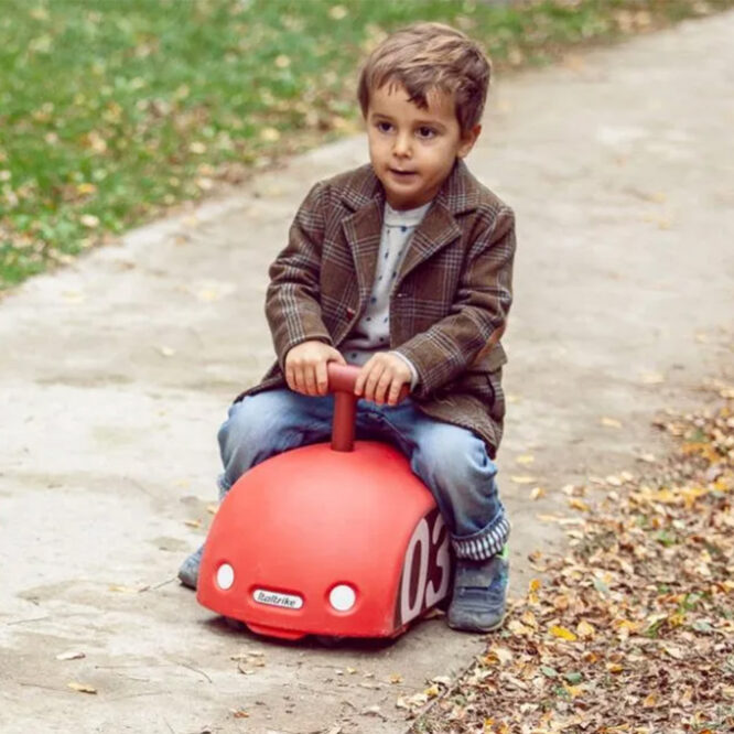 Italtrike Mini Eolo Ginetta Kids Ride-On Toy (1-6Yrs) - Red