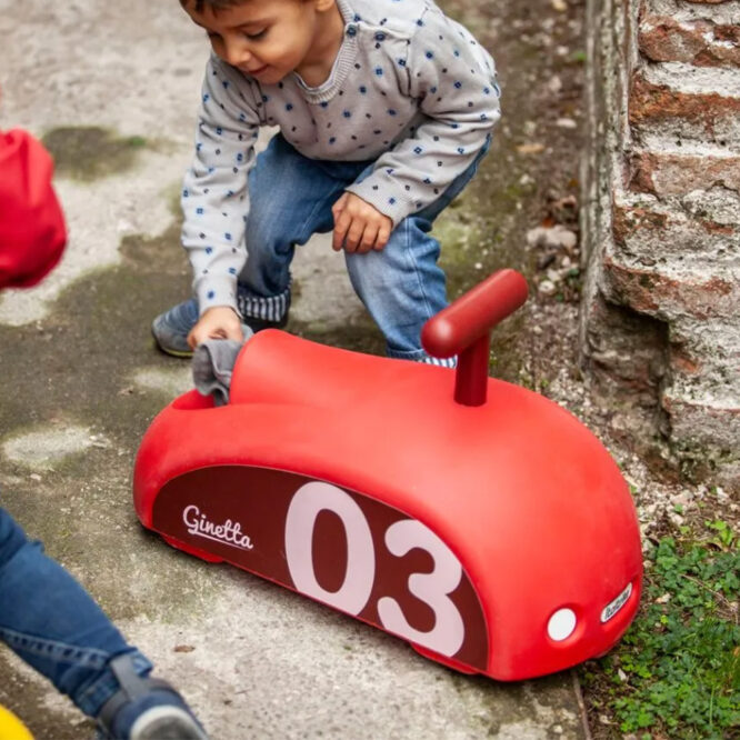 Italtrike Mini Eolo Ginetta Kids Ride-On Toy (1-6Yrs) - Red