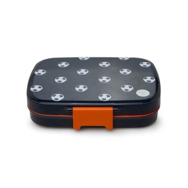 Little IA Stainless Bento Box 3 Compartment - Football