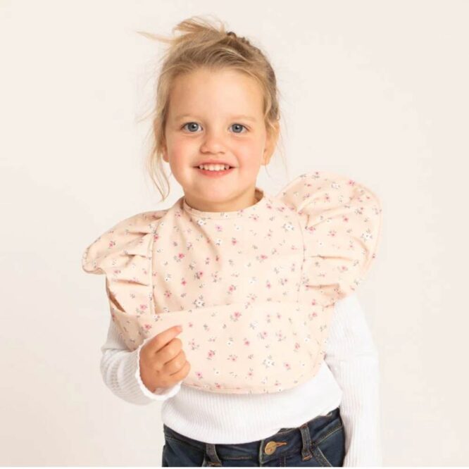 All4Ella Recycled Frill Bib (6m+) Daisy