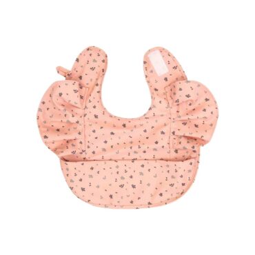 All4Ella Recycled Frill Bib (6m+) Leaves