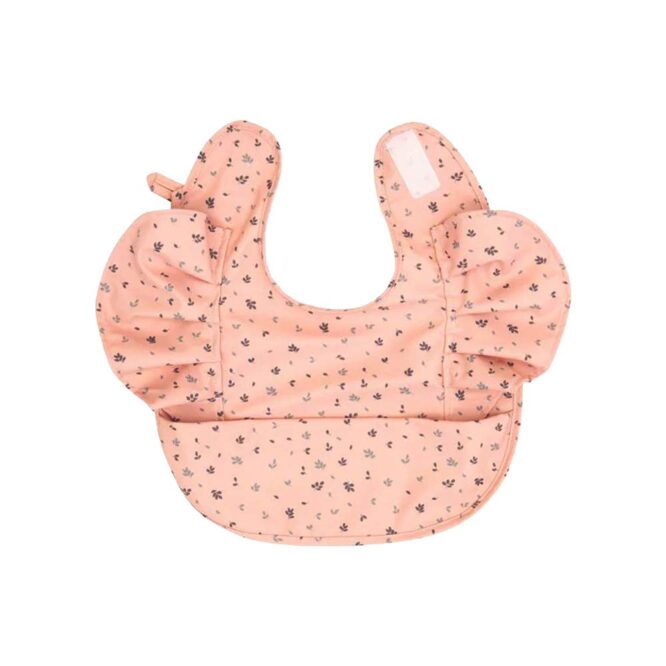 All4Ella Recycled Frill Bib (6m+) Leaves