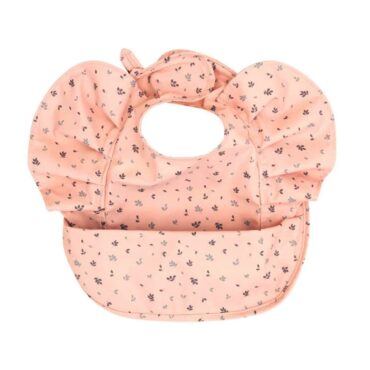 All4Ella Recycled Frill Bib (6m+) Leaves