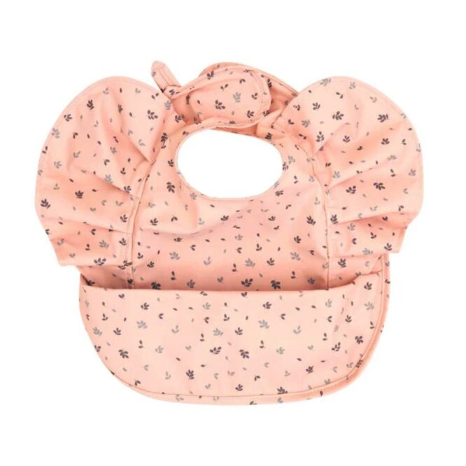 All4Ella Recycled Frill Bib (6m+) Leaves