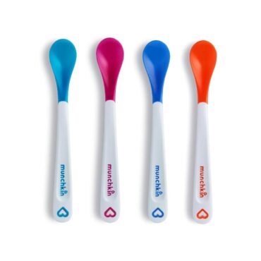 Munchkin White Hot Infant Spoons (3m+) 4 Pack