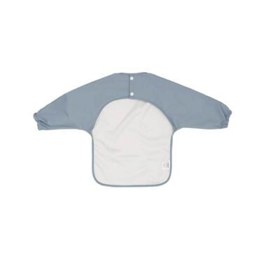 All4Ella Recycled Long Sleeve Bib (6m+) Blue