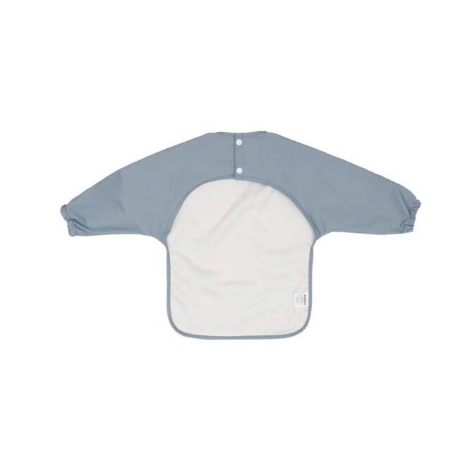 All4Ella Recycled Long Sleeve Bib (6m+) Blue