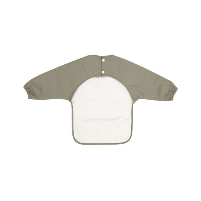 All4Ella Recycled Long Sleeve Bib (6m+) Sage
